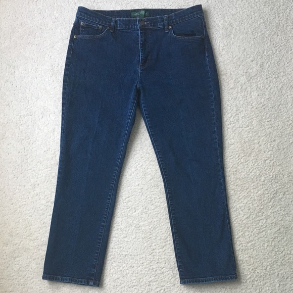 Lauren Ralph Lauren Blue Jeans size 16 - Picture 1 of 8